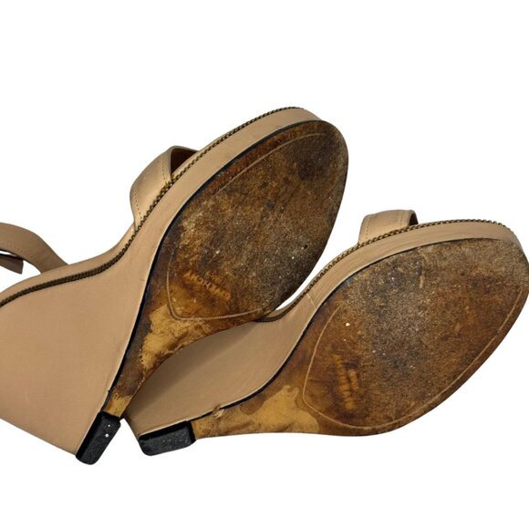 GIVENCHY  Beige  Wedges - Picture 5 of 8
